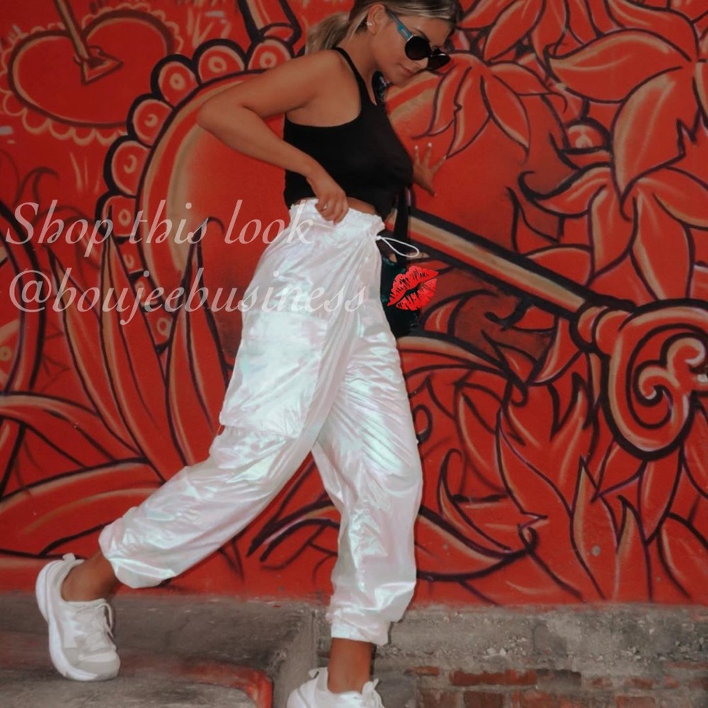 ZARA BNWT Iridescent Effect Pants - Picture 3 of 8